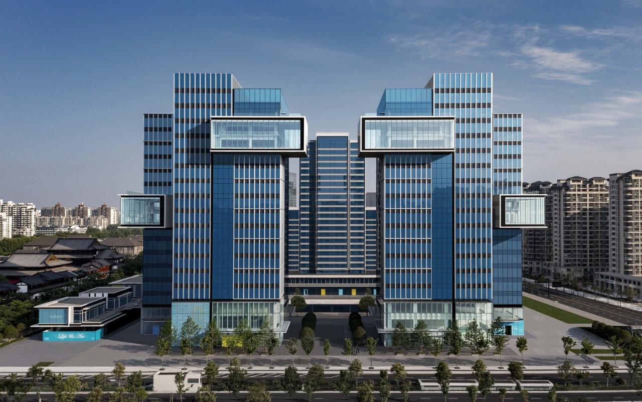 BIM建筑|杭州英蓝中心 / ARQ建筑事务所+Farrells法雷尔 BIM建筑|杭州英蓝中心 / ARQ建筑事务所+Farrells法雷尔