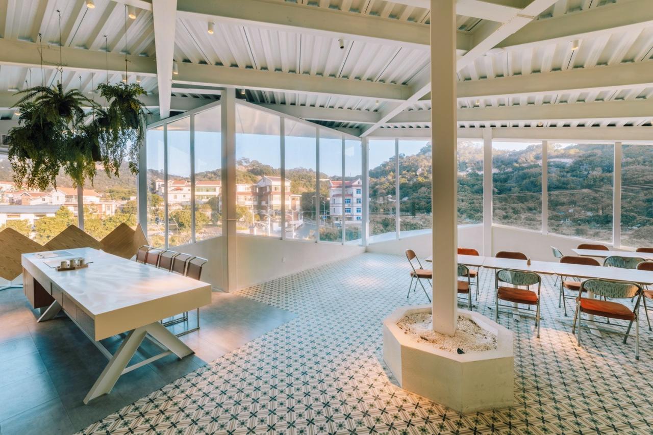 BIM建筑|山屿二分之一咖啡馆(东坪山改造)/ 厦门大学建筑设计研究院有限公司(AUAD) BIM建筑|山屿二分之一咖啡馆(东坪山改造)/ 厦门大学建筑设计研究院有限公司(AUAD)