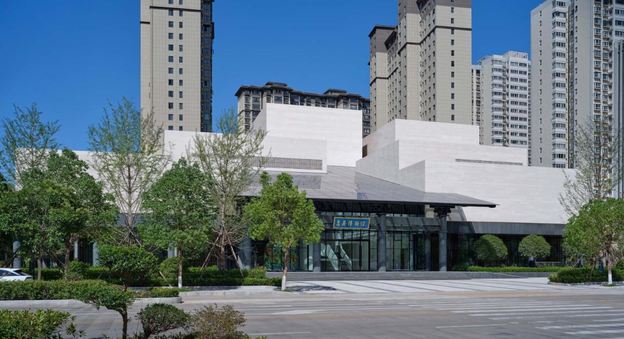 BIM建筑|嵩县三馆合一建设项目 / 王晖建筑工作室 BIM建筑|嵩县三馆合一建设项目 / 王晖建筑工作室