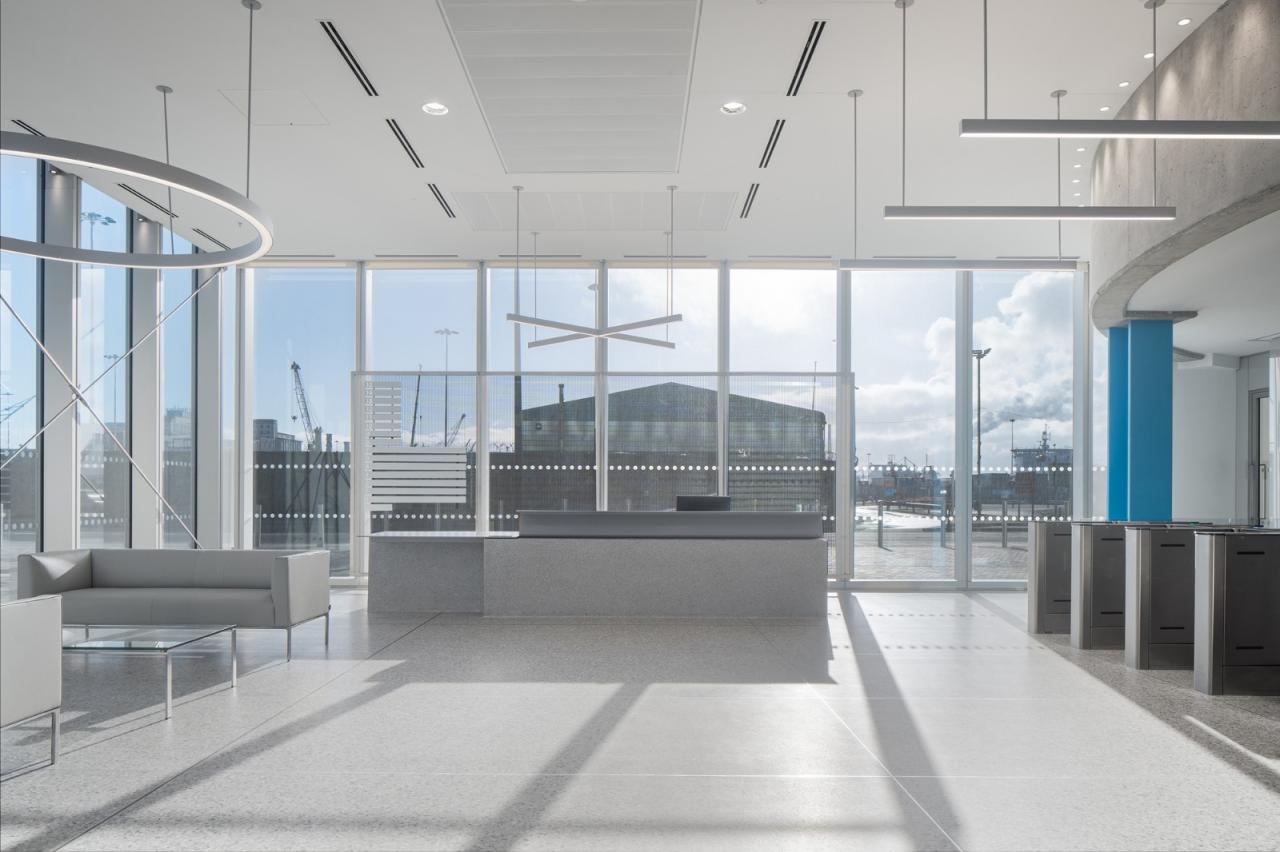 BIM建筑|蓝色‘骨头’,EXO 办公大楼 / Shay Cleary Architects BIM建筑|蓝色‘骨头’,EXO 办公大楼 / Shay Cleary Architects