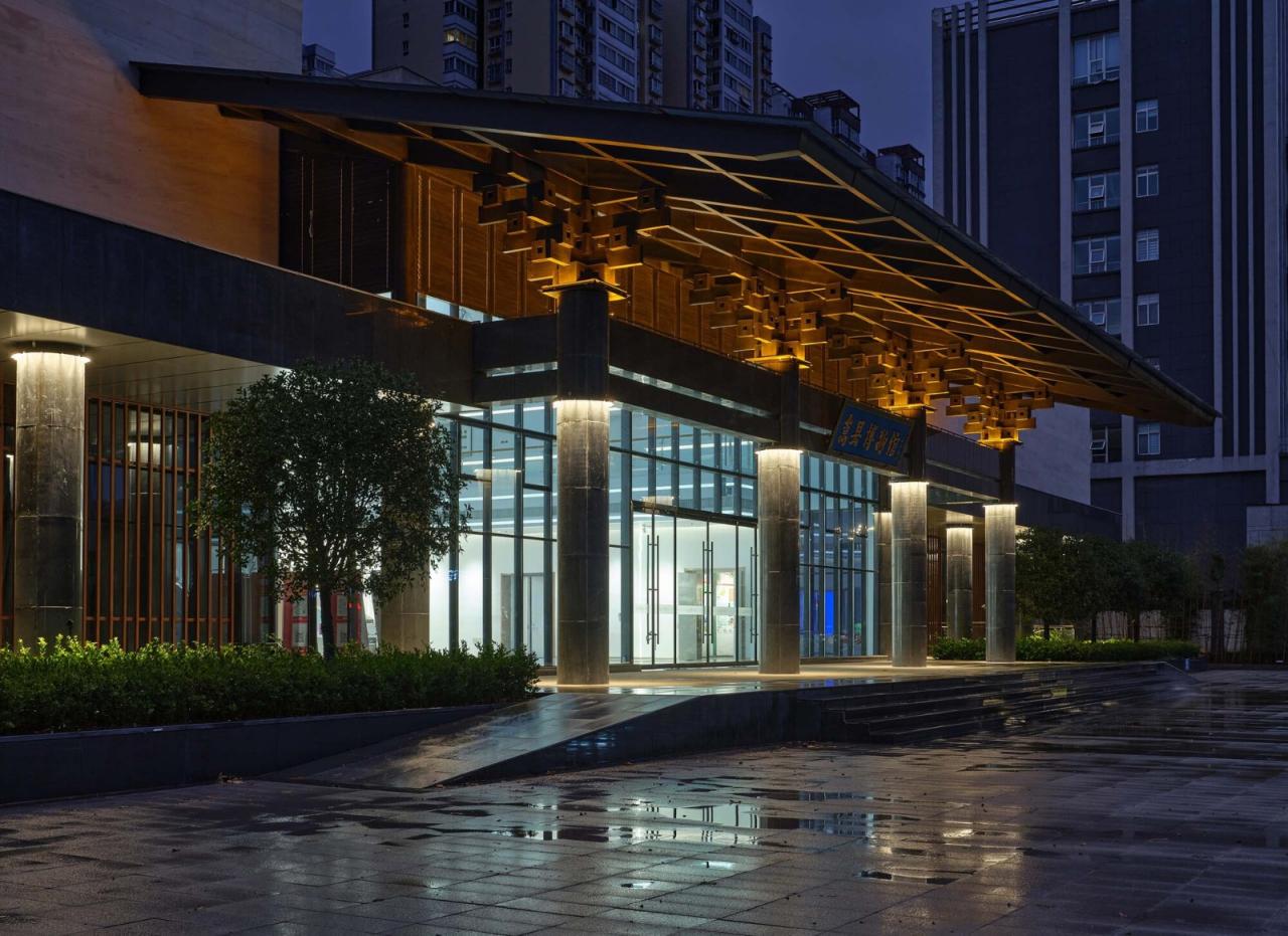 BIM建筑|嵩县三馆合一建设项目 / 王晖建筑工作室 BIM建筑|嵩县三馆合一建设项目 / 王晖建筑工作室