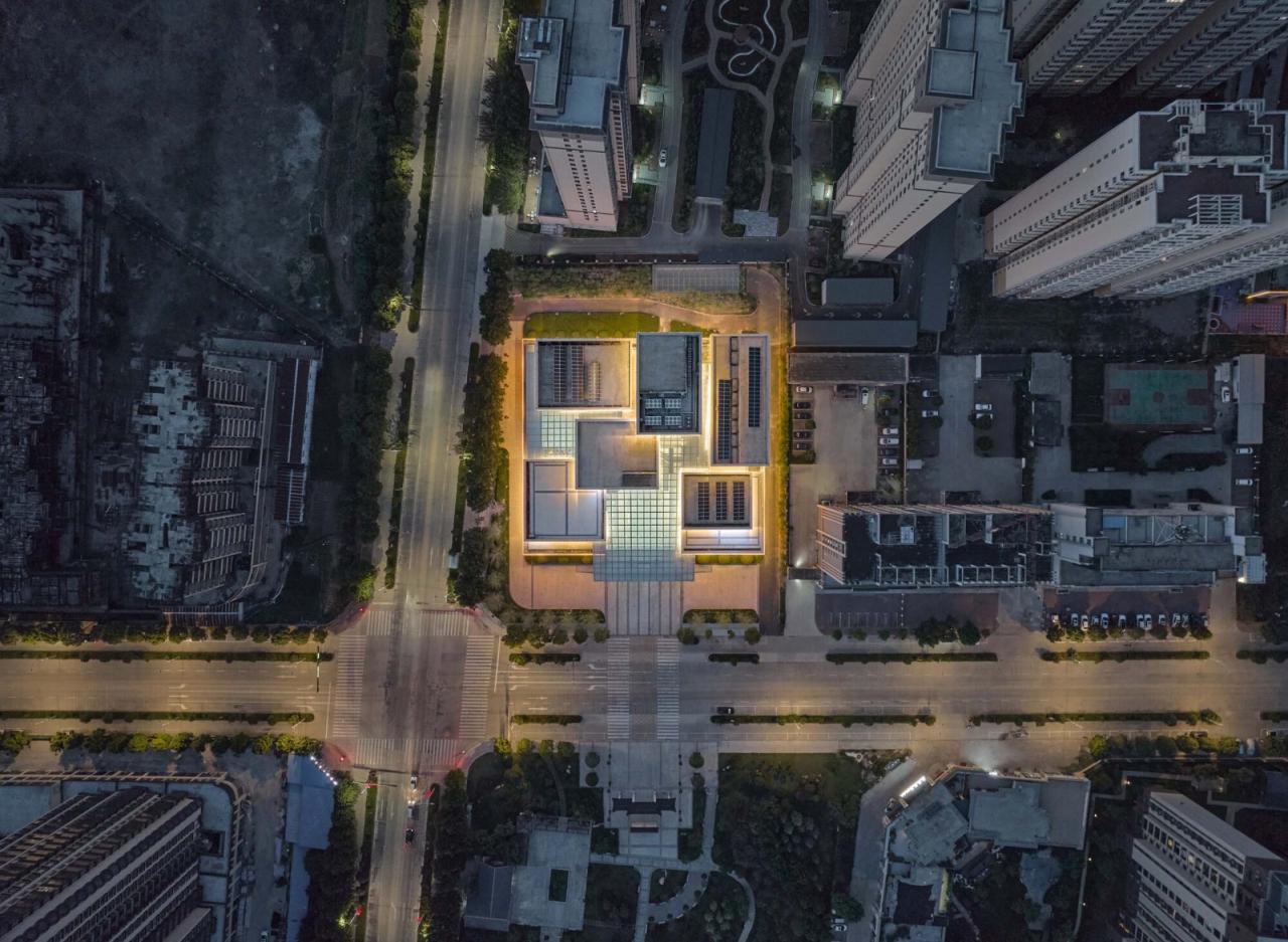 BIM建筑|嵩县三馆合一建设项目 / 王晖建筑工作室 BIM建筑|嵩县三馆合一建设项目 / 王晖建筑工作室