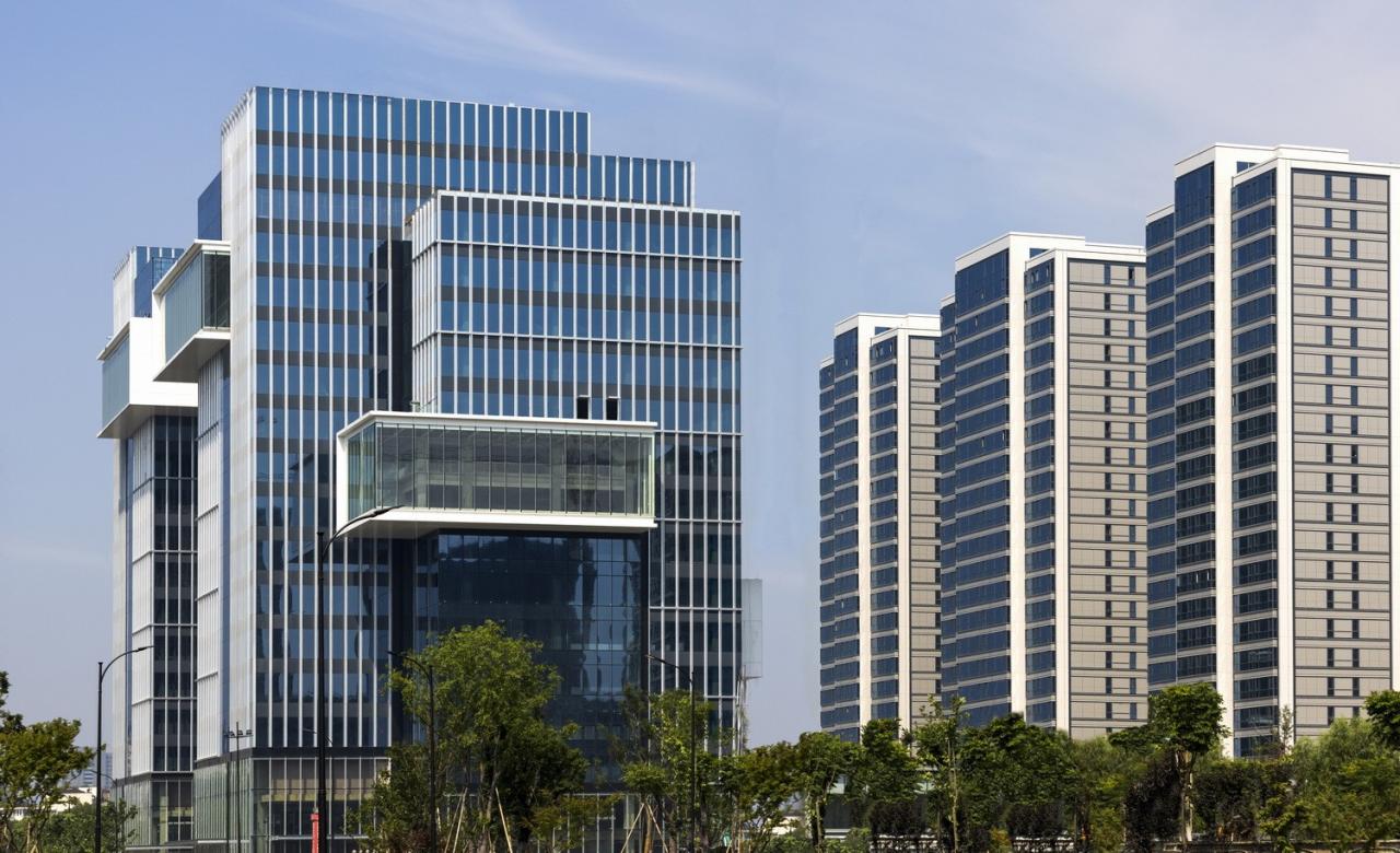 BIM建筑|杭州英蓝中心 / ARQ建筑事务所+Farrells法雷尔 BIM建筑|杭州英蓝中心 / ARQ建筑事务所+Farrells法雷尔