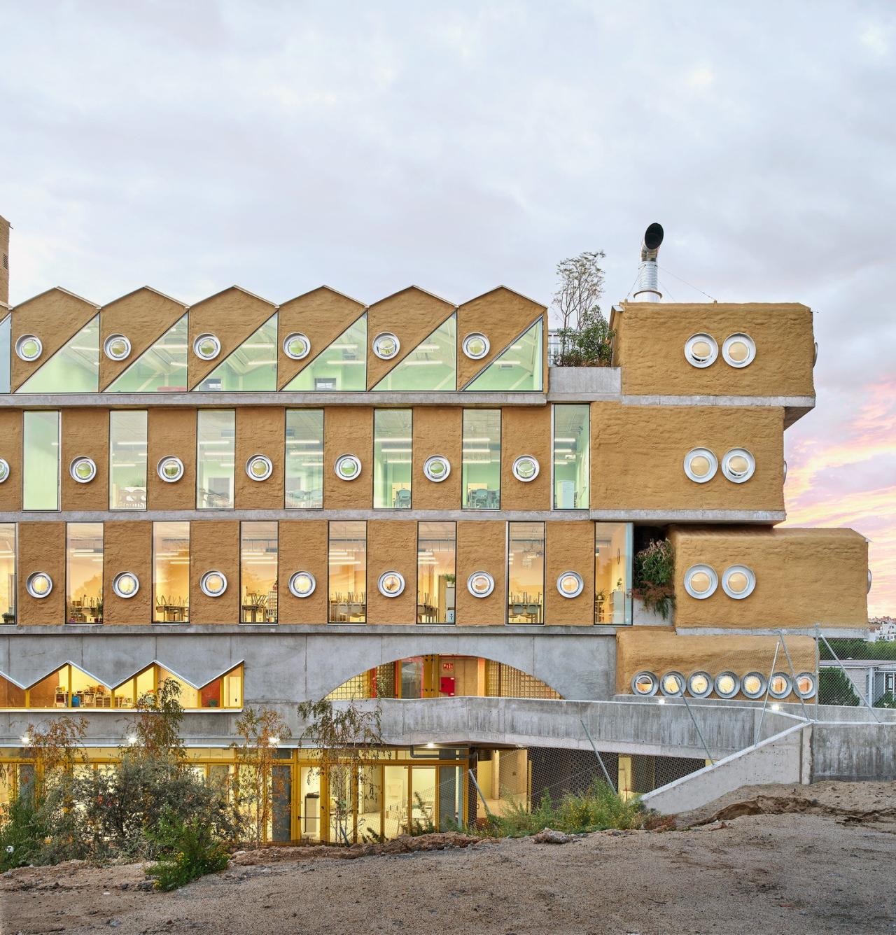 BIM建筑|市集化校园,瑞吉欧学校 / Andrés Jaque+Office for Political Innovation BIM建筑|市集化校园,瑞吉欧学校 / Andrés Jaque+Office for Political Innovation