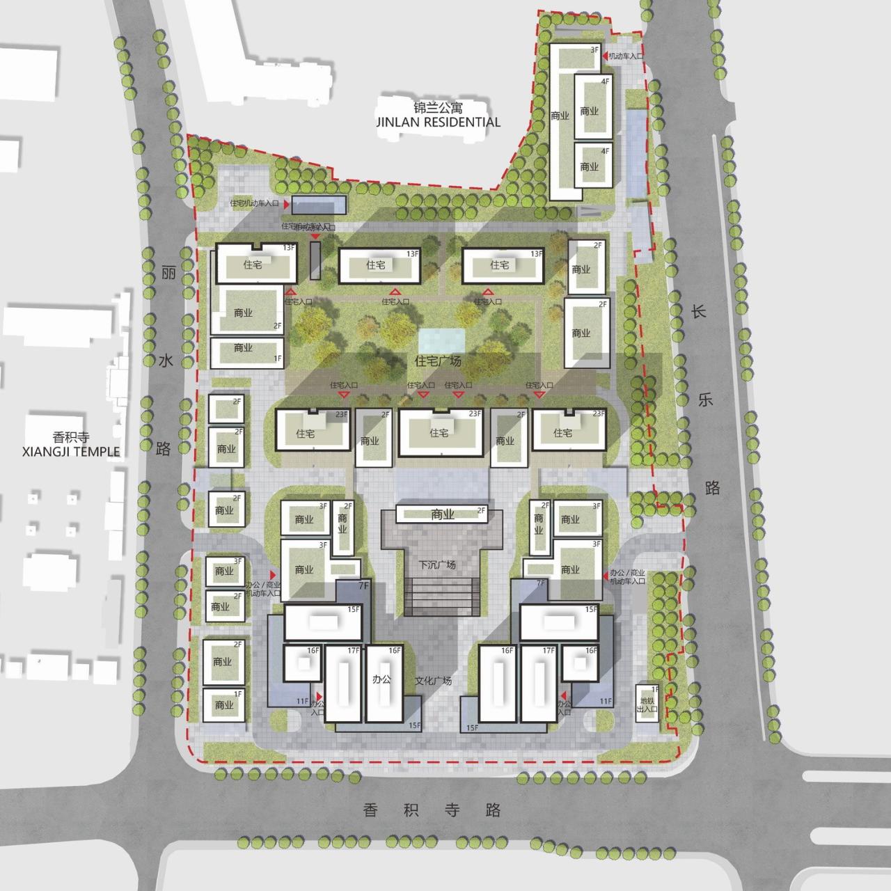 BIM建筑|杭州英蓝中心 / ARQ建筑事务所+Farrells法雷尔 BIM建筑|杭州英蓝中心 / ARQ建筑事务所+Farrells法雷尔
