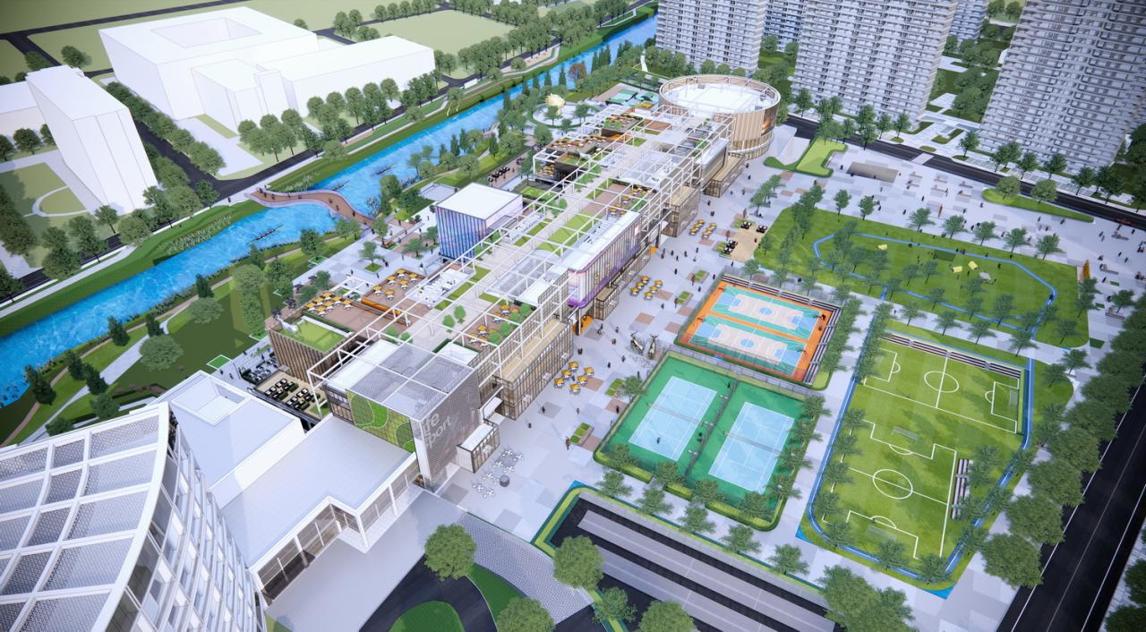 BIM建筑|遇见未来——510生活广场改造 / 简和建筑 BIM建筑|遇见未来——510生活广场改造 / 简和建筑