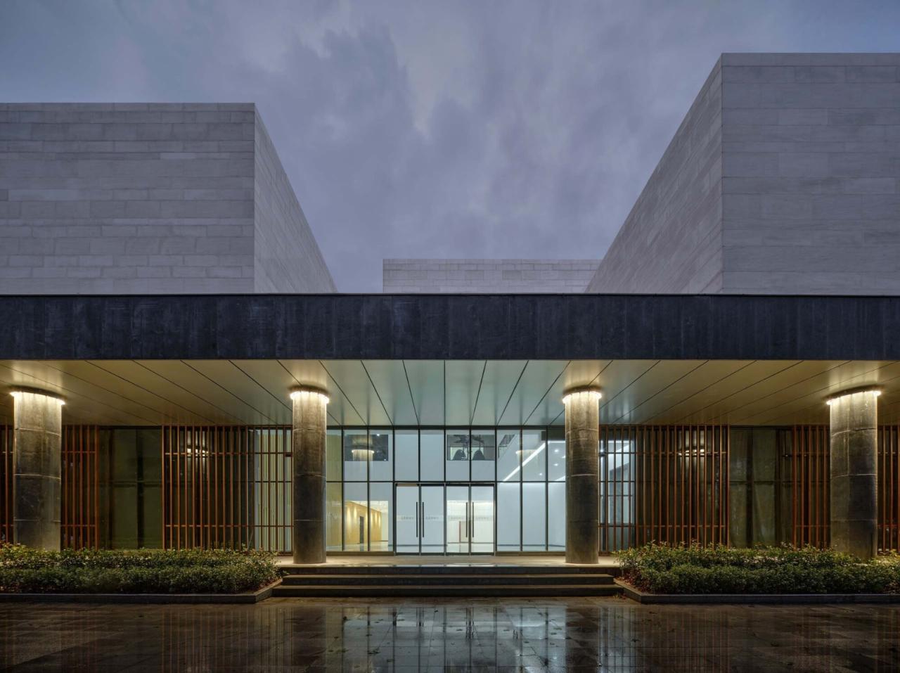 BIM建筑|嵩县三馆合一建设项目 / 王晖建筑工作室 BIM建筑|嵩县三馆合一建设项目 / 王晖建筑工作室