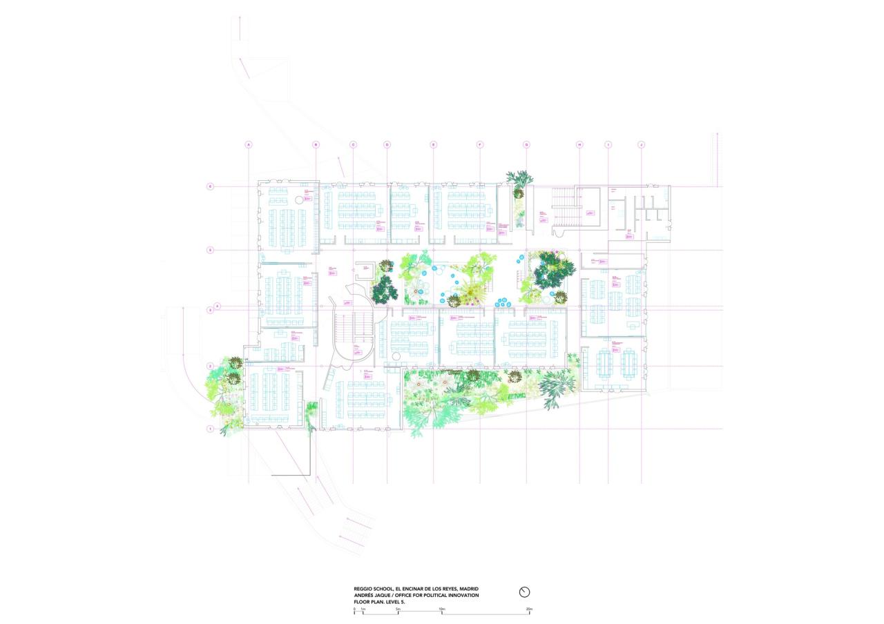 BIM建筑|市集化校园,瑞吉欧学校 / Andrés Jaque+Office for Political Innovation BIM建筑|市集化校园,瑞吉欧学校 / Andrés Jaque+Office for Political Innovation