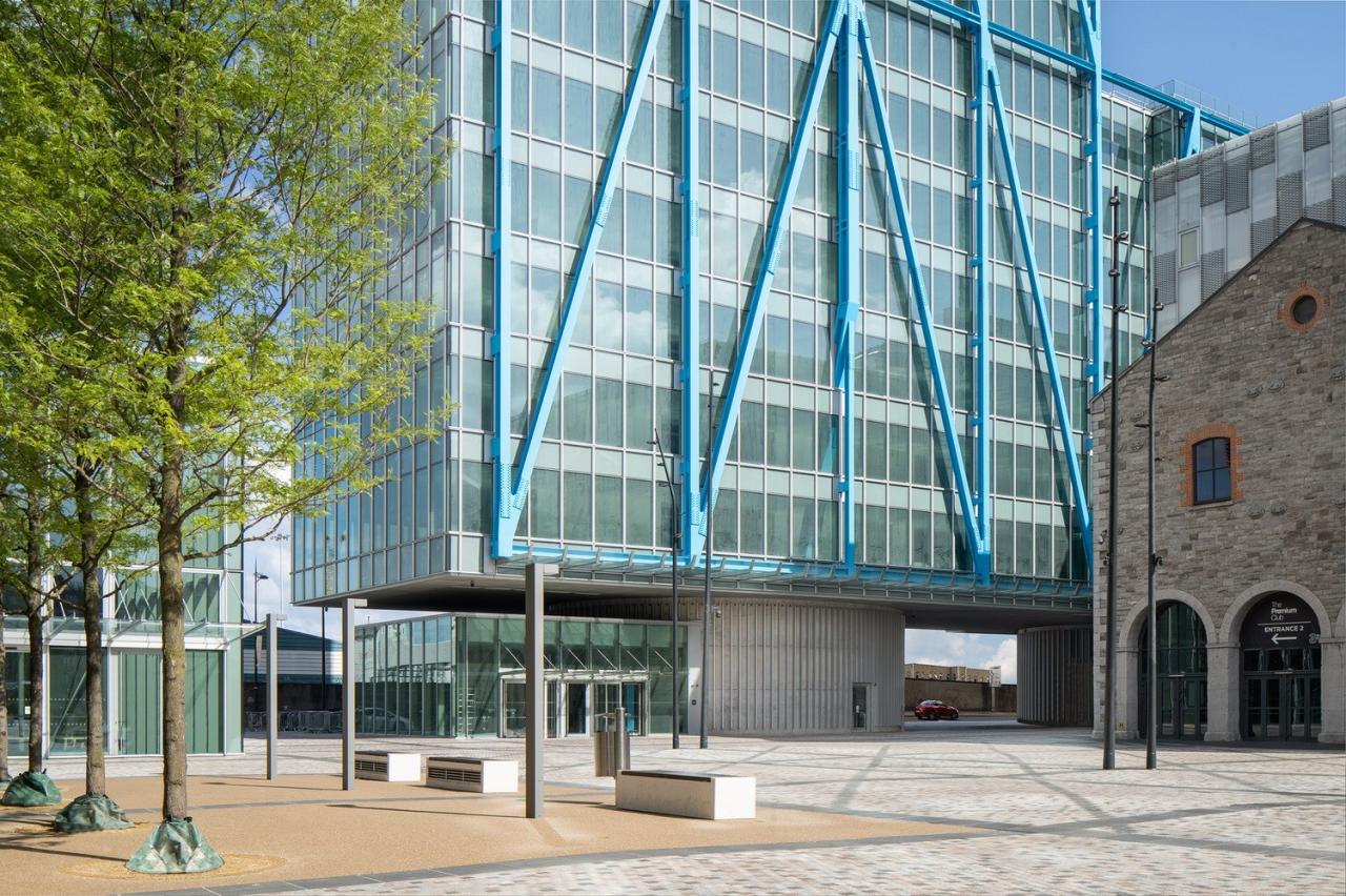 BIM建筑|蓝色‘骨头’,EXO 办公大楼 / Shay Cleary Architects BIM建筑|蓝色‘骨头’,EXO 办公大楼 / Shay Cleary Architects