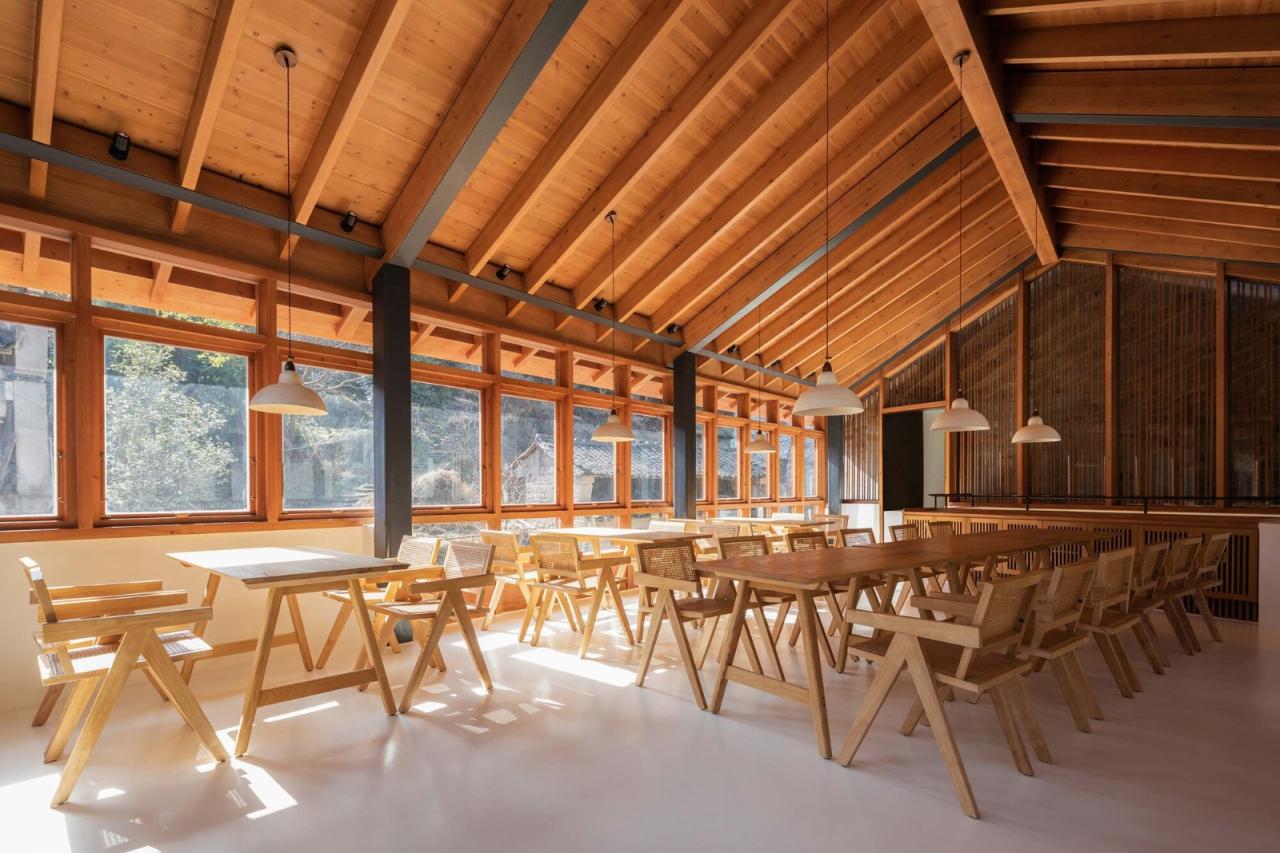 BIM建筑|奉化栖霞坑发电站改造的溪边餐厅 / 尌林建筑设计事务所 BIM建筑|奉化栖霞坑发电站改造的溪边餐厅 / 尌林建筑设计事务所