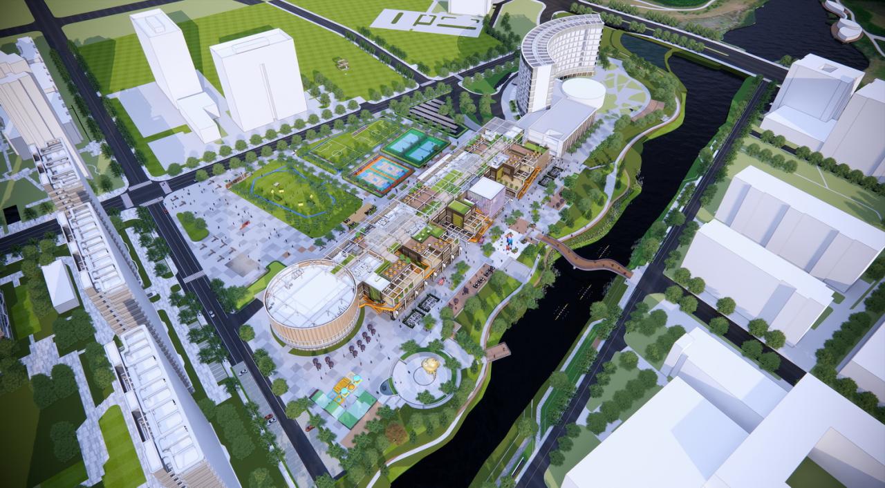 BIM建筑|遇见未来——510生活广场改造 / 简和建筑 BIM建筑|遇见未来——510生活广场改造 / 简和建筑