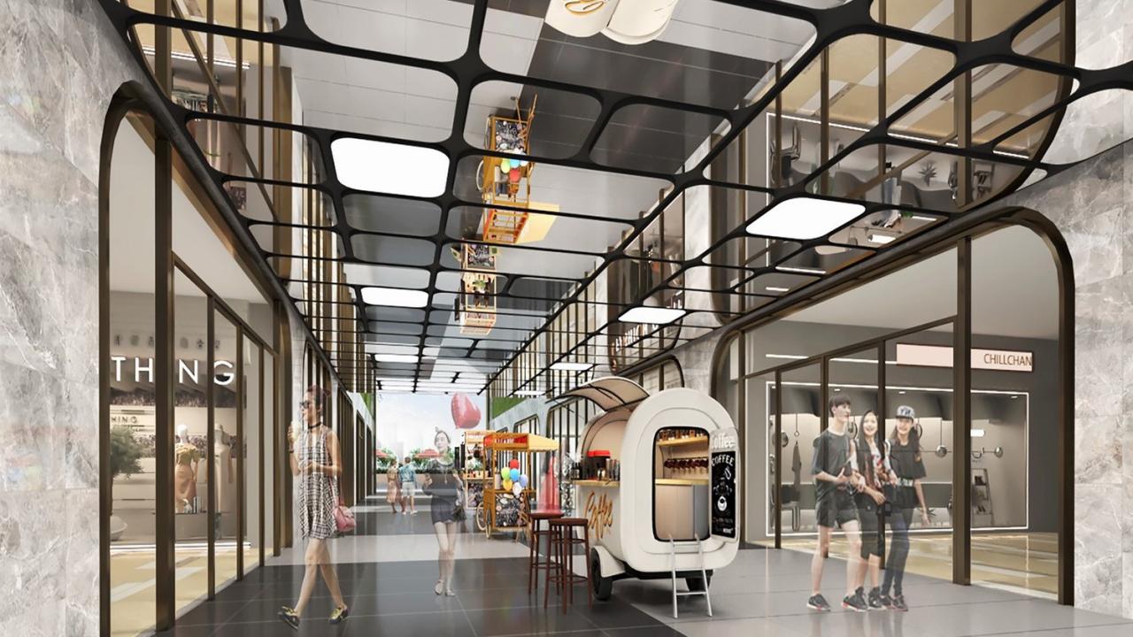 BIM建筑|遇见未来——510生活广场改造 / 简和建筑 BIM建筑|遇见未来——510生活广场改造 / 简和建筑