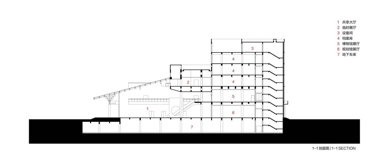BIM建筑|嵩县三馆合一建设项目 / 王晖建筑工作室 BIM建筑|嵩县三馆合一建设项目 / 王晖建筑工作室