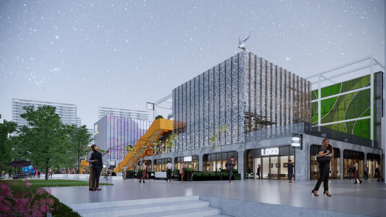 BIM建筑|遇见未来——510生活广场改造 / 简和建筑 BIM建筑|遇见未来——510生活广场改造 / 简和建筑