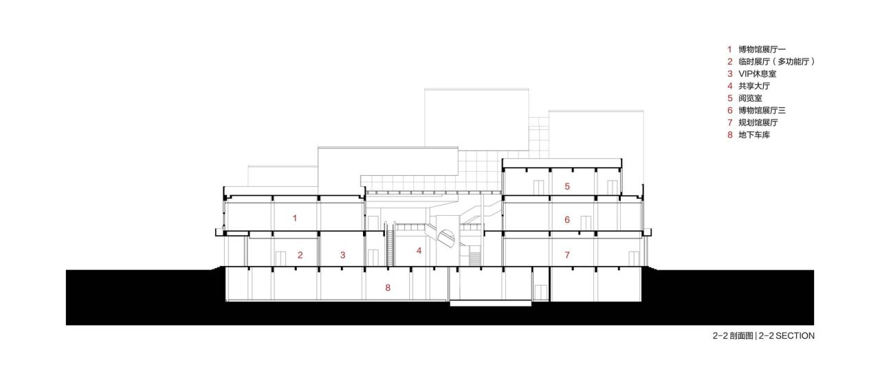 BIM建筑|嵩县三馆合一建设项目 / 王晖建筑工作室 BIM建筑|嵩县三馆合一建设项目 / 王晖建筑工作室