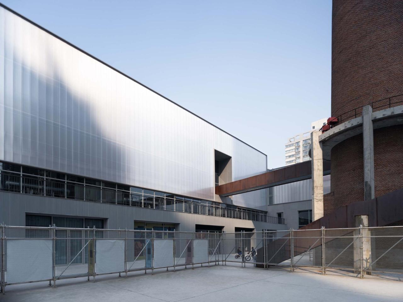 BIM建筑|山灰艺术社区,西安石油大学生活区锅炉房改造 / 日常建造 BIM建筑|山灰艺术社区,西安石油大学生活区锅炉房改造 / 日常建造