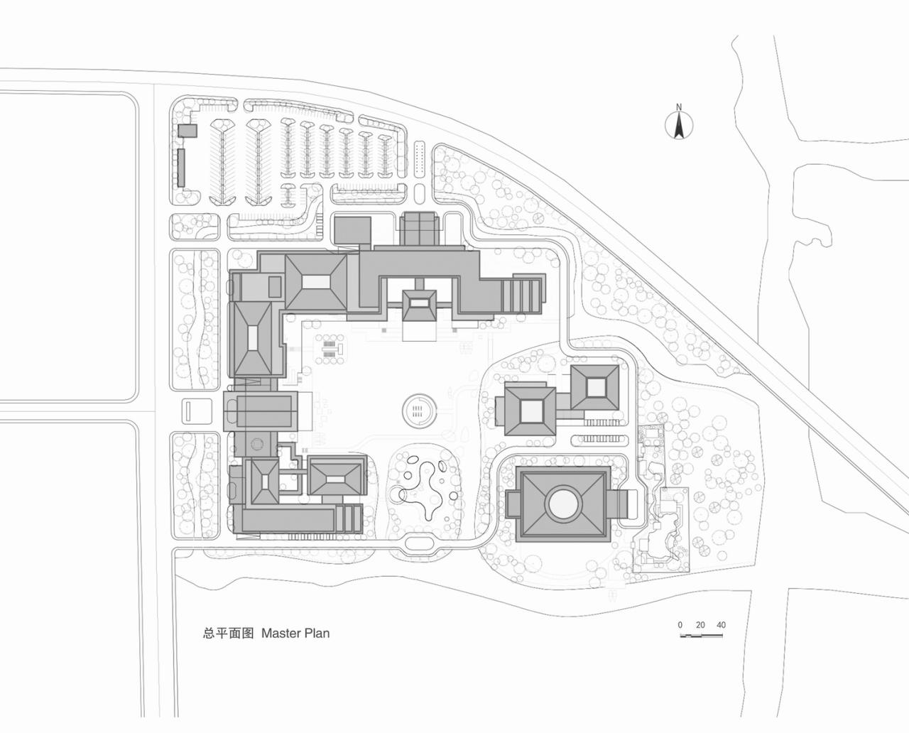 BIM建筑|湿地浮岛·溱湖宾馆 / 简和建筑 BIM建筑|湿地浮岛·溱湖宾馆 / 简和建筑