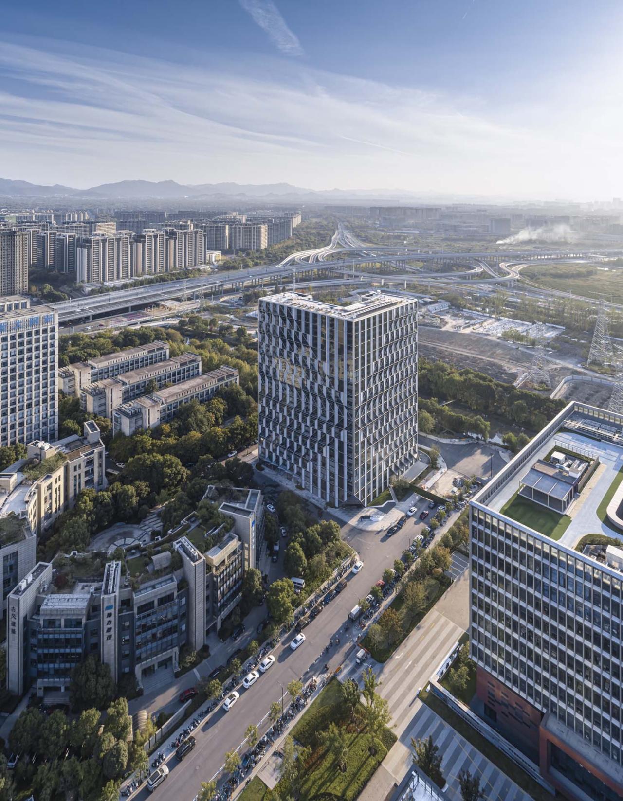 BIM建筑|杭州西溪深蓝 / GLA建筑设计 BIM建筑|杭州西溪深蓝 / GLA建筑设计