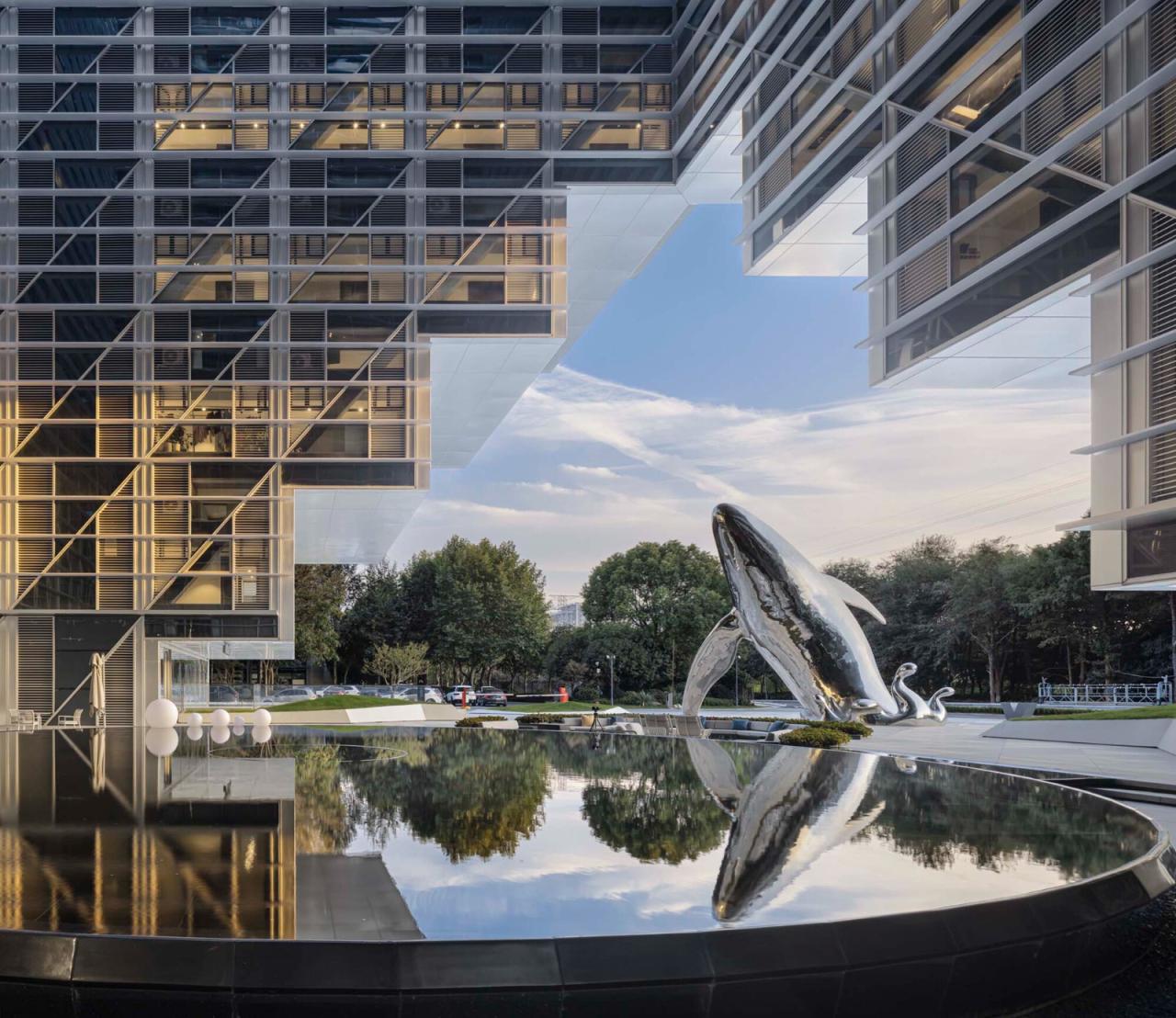 BIM建筑|杭州西溪深蓝 / GLA建筑设计 BIM建筑|杭州西溪深蓝 / GLA建筑设计