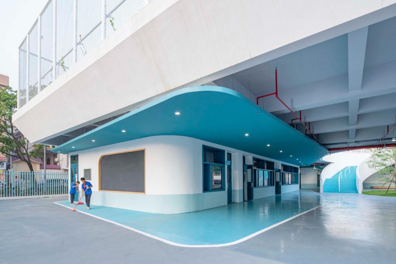 BIM建筑|龙江外国语学校附属小学改造(旺岗小学) / 竖梁社建筑 BIM建筑|龙江外国语学校附属小学改造(旺岗小学) / 竖梁社建筑