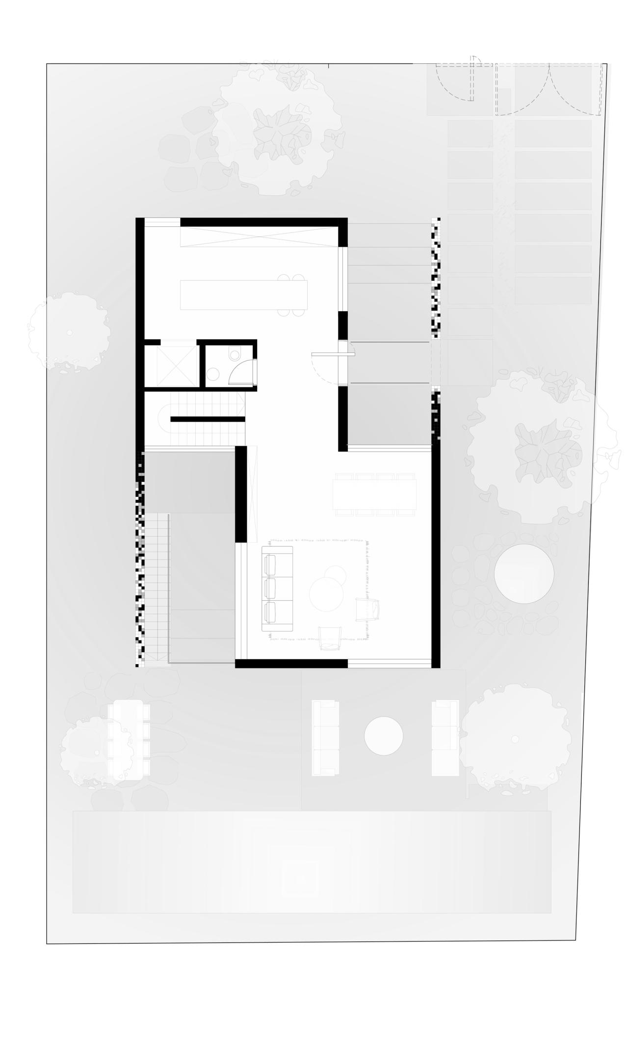 BIM建筑|一堵“逐渐消失”的墙,溶解像素屋 / Anderman Architects BIM建筑|一堵“逐渐消失”的墙,溶解像素屋 / Anderman Architects