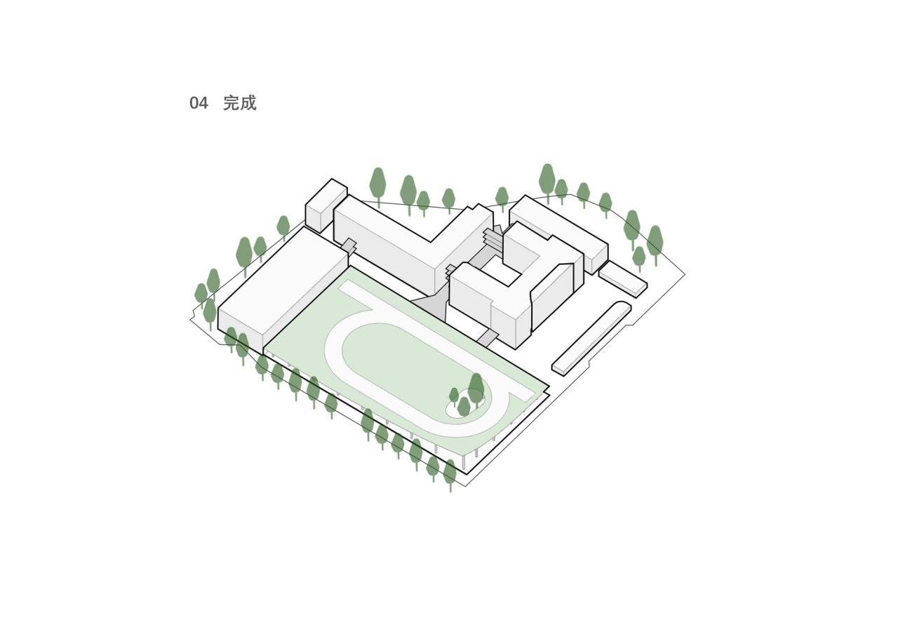 BIM建筑|龙江外国语学校附属小学改造(旺岗小学) / 竖梁社建筑 BIM建筑|龙江外国语学校附属小学改造(旺岗小学) / 竖梁社建筑