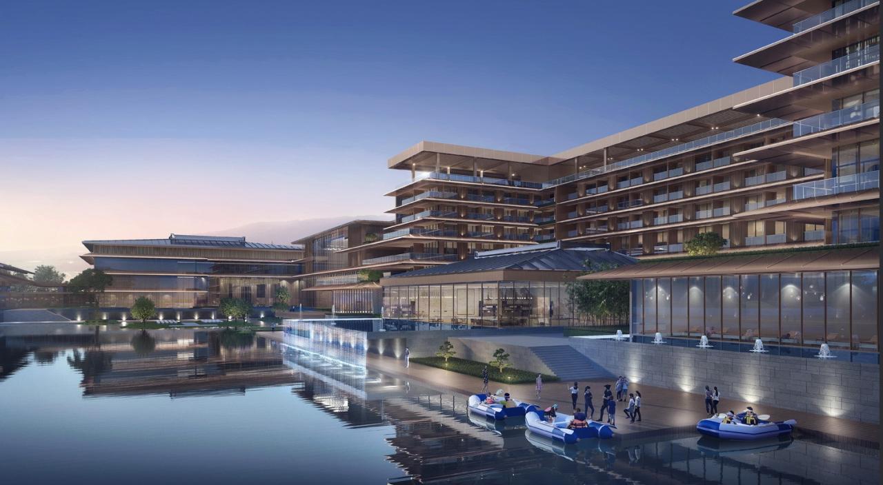 BIM建筑|湿地浮岛·溱湖宾馆 / 简和建筑 BIM建筑|湿地浮岛·溱湖宾馆 / 简和建筑