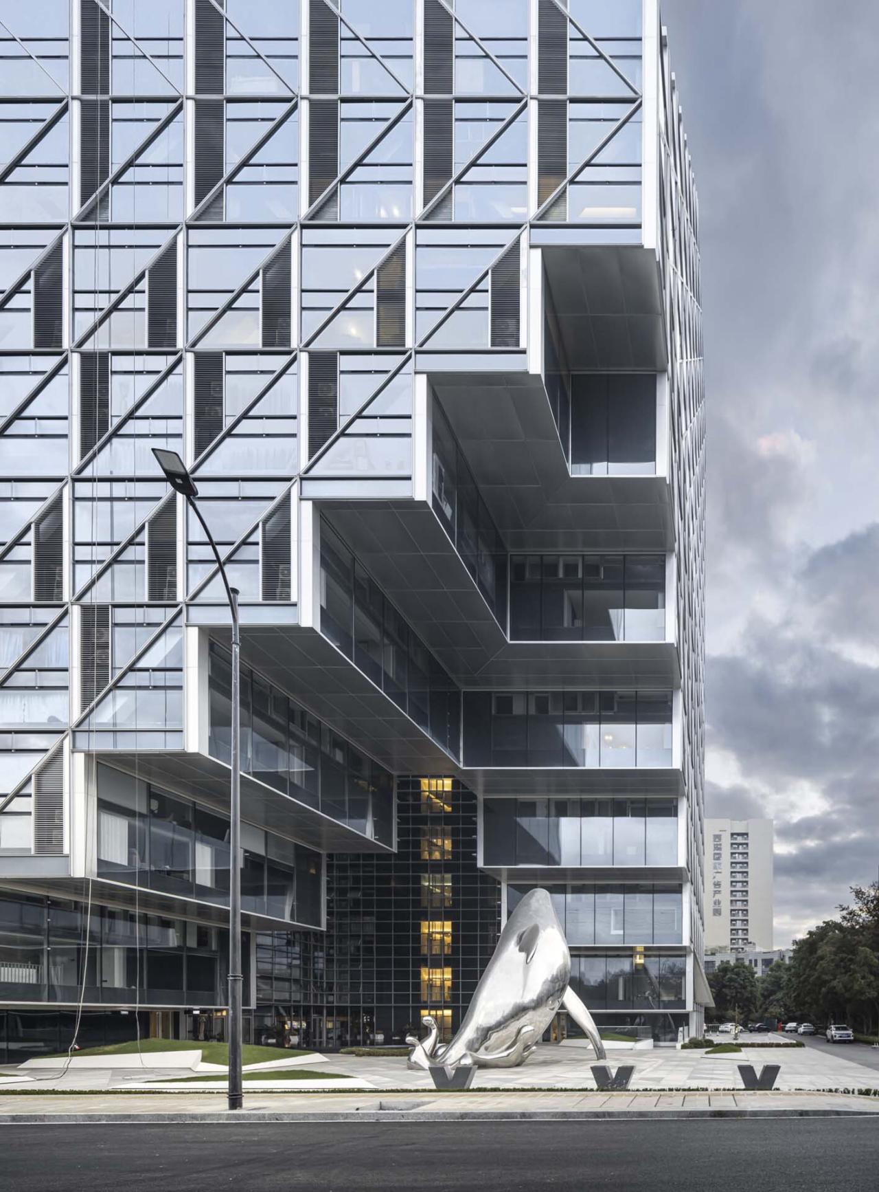 BIM建筑|杭州西溪深蓝 / GLA建筑设计 BIM建筑|杭州西溪深蓝 / GLA建筑设计