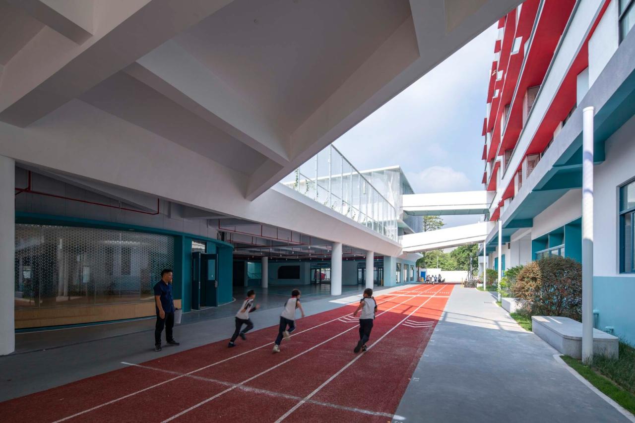 BIM建筑|龙江外国语学校附属小学改造(旺岗小学) / 竖梁社建筑 BIM建筑|龙江外国语学校附属小学改造(旺岗小学) / 竖梁社建筑