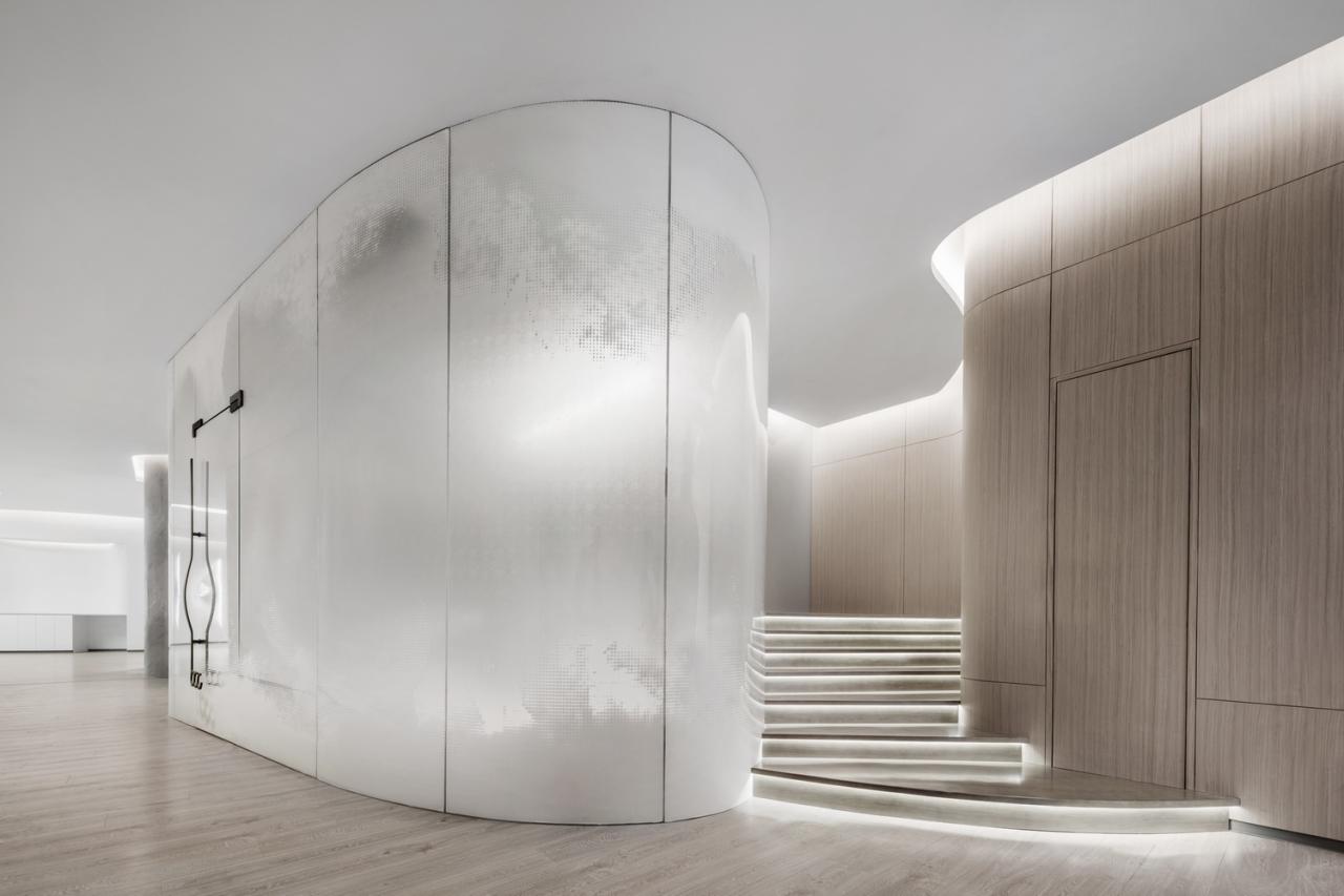 BIM建筑|数字水墨的有机生长:卓彦丽格医美诊所 / CAA室内新作 BIM建筑|数字水墨的有机生长:卓彦丽格医美诊所 / CAA室内新作