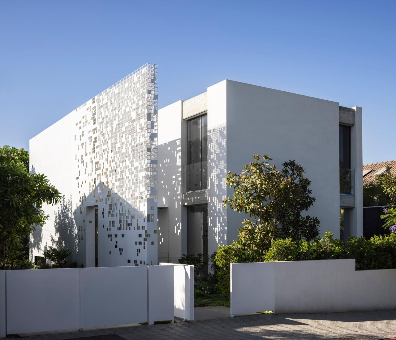 BIM建筑|一堵“逐渐消失”的墙,溶解像素屋 / Anderman Architects BIM建筑|一堵“逐渐消失”的墙,溶解像素屋 / Anderman Architects