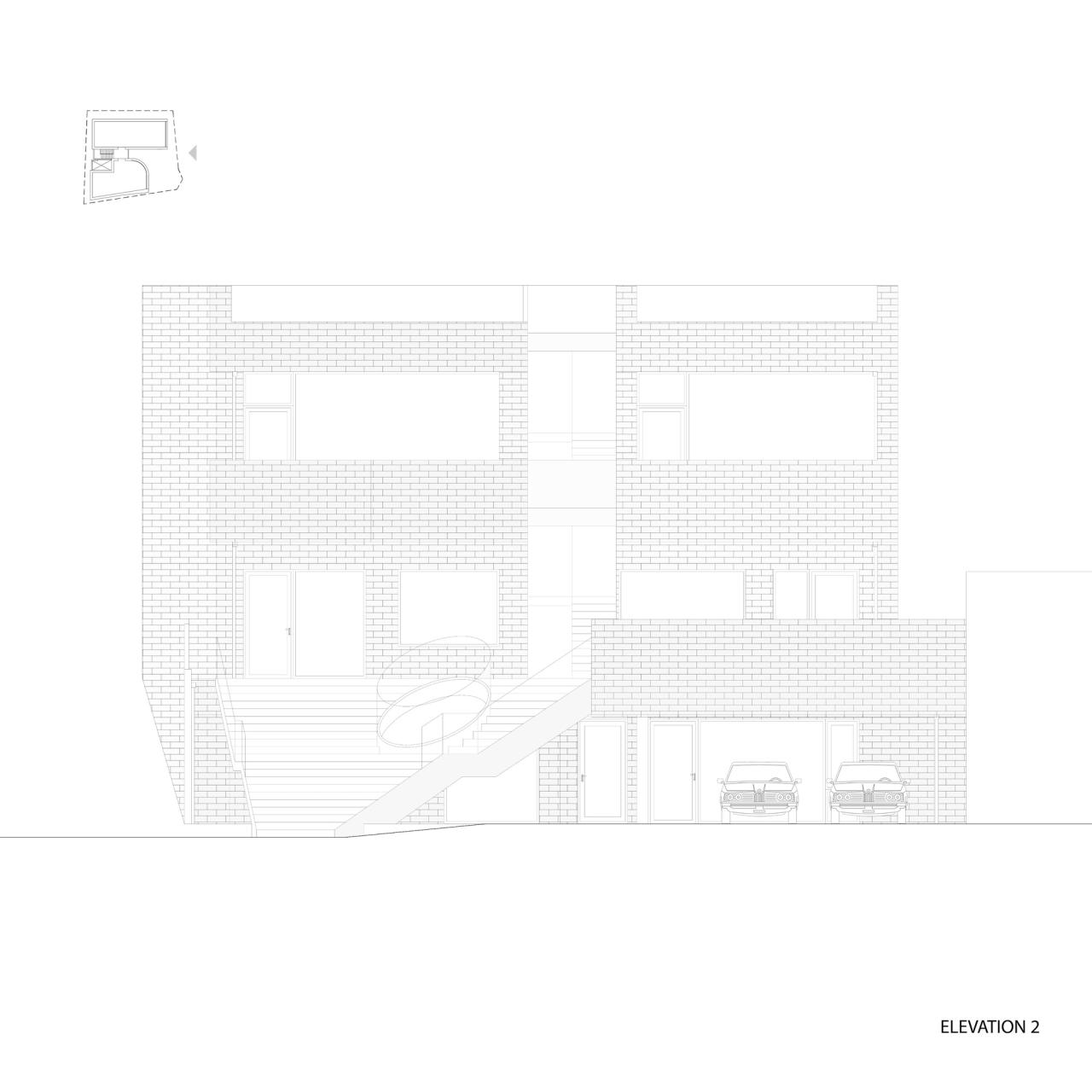 BIM建筑|通向街角的楼梯,Y2 综合大楼 / DAAL BIM建筑|通向街角的楼梯,Y2 综合大楼 / DAAL
