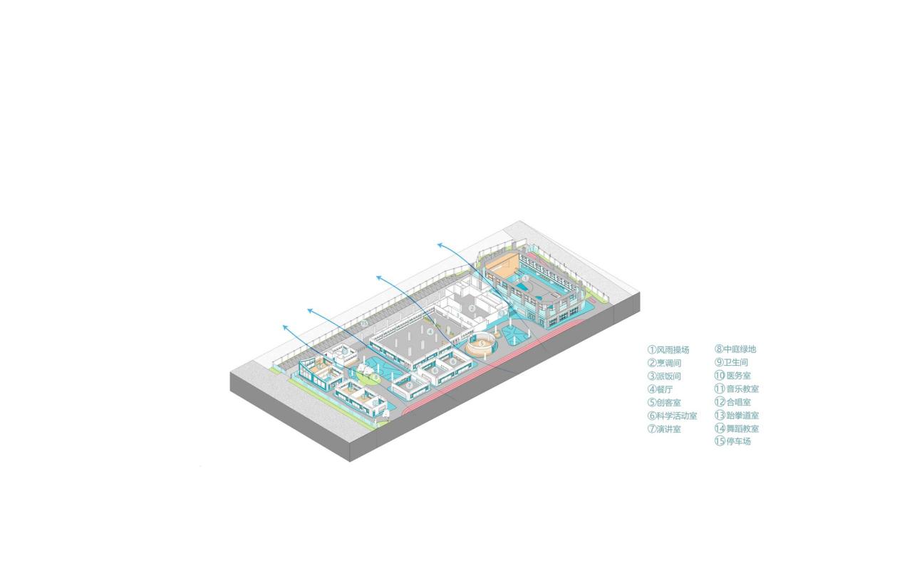 BIM建筑|龙江外国语学校附属小学改造(旺岗小学) / 竖梁社建筑 BIM建筑|龙江外国语学校附属小学改造(旺岗小学) / 竖梁社建筑
