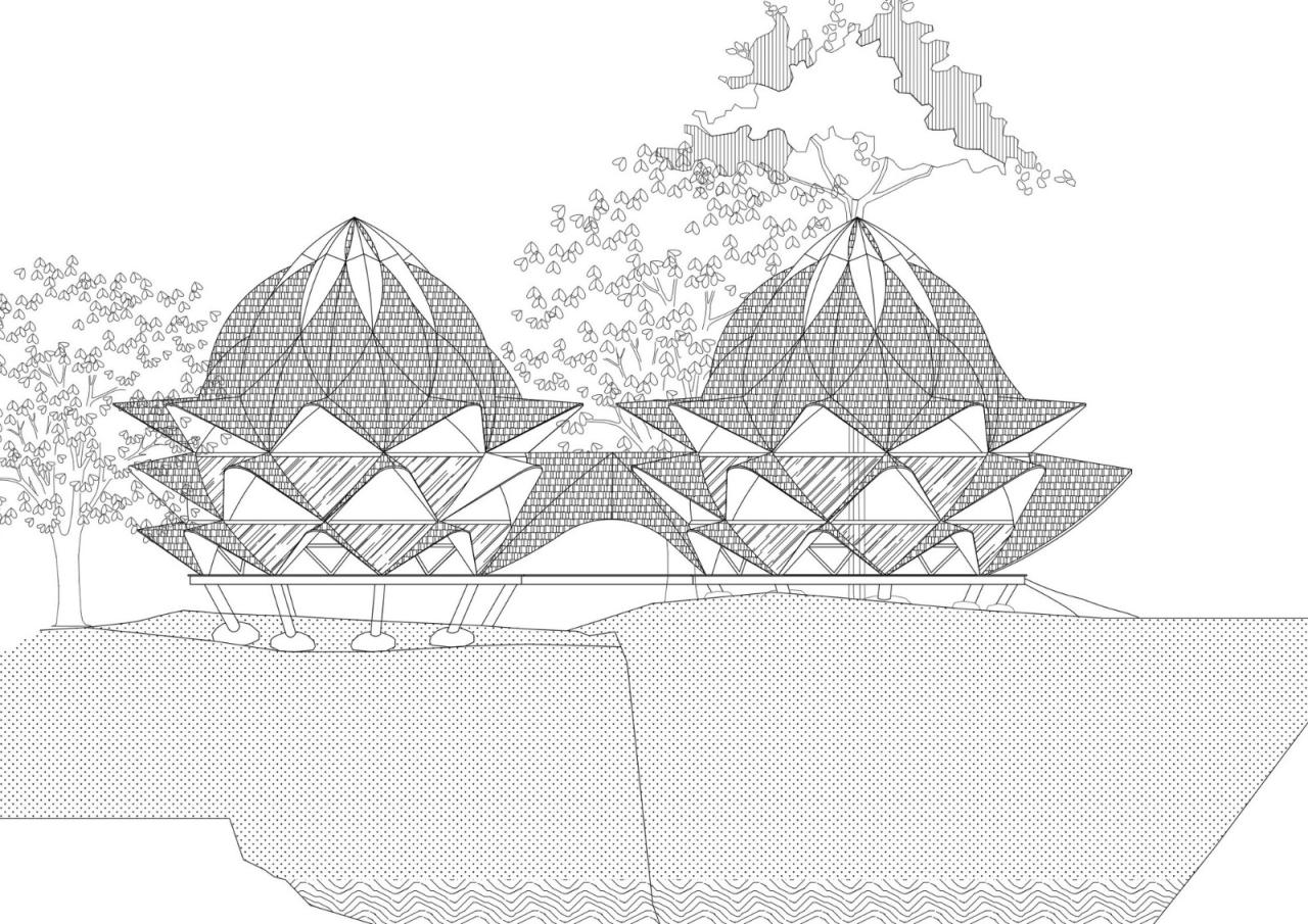 BIM建筑|乌拉曼豪华生态度假村 / Inspiral Architecture and Design Studios BIM建筑|乌拉曼豪华生态度假村 / Inspiral Architecture and Design Studios