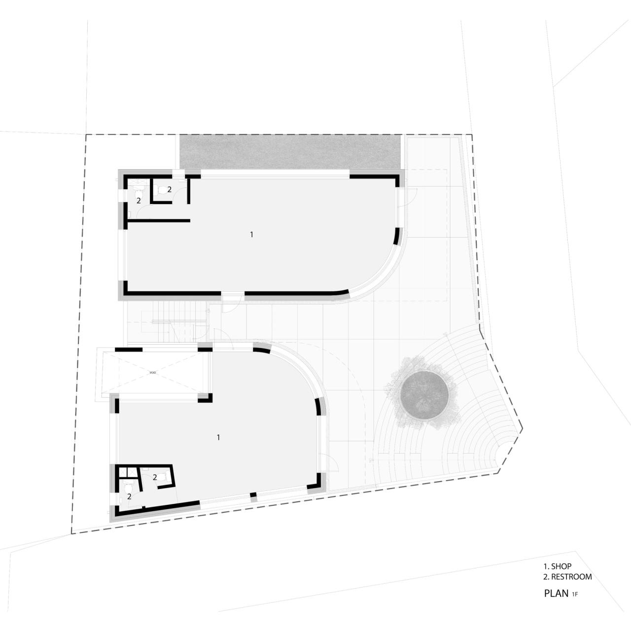 BIM建筑|通向街角的楼梯,Y2 综合大楼 / DAAL BIM建筑|通向街角的楼梯,Y2 综合大楼 / DAAL