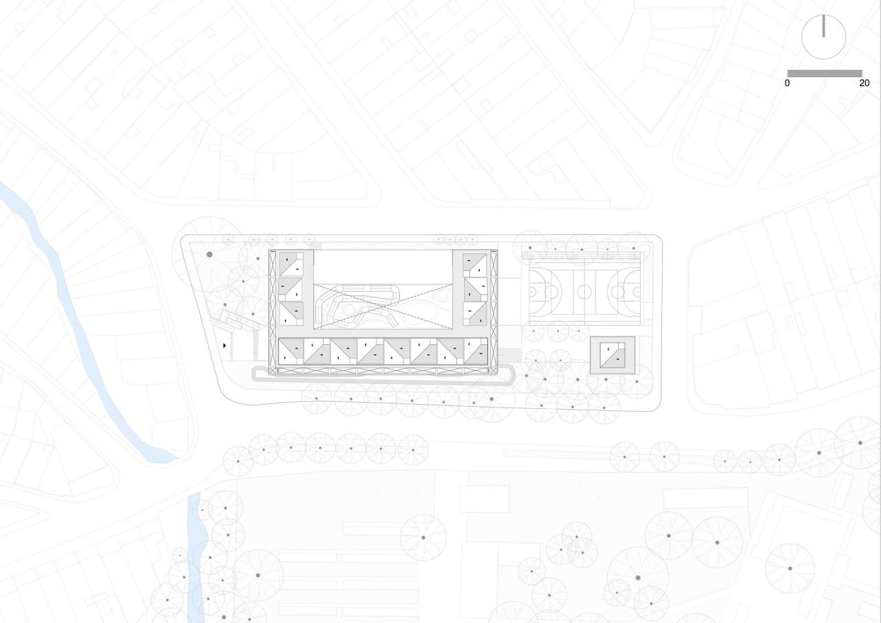 BIM建筑|冠军摇篮儿童发展中心 / Espacio Colectivo Arquitectos BIM建筑|冠军摇篮儿童发展中心 / Espacio Colectivo Arquitectos
