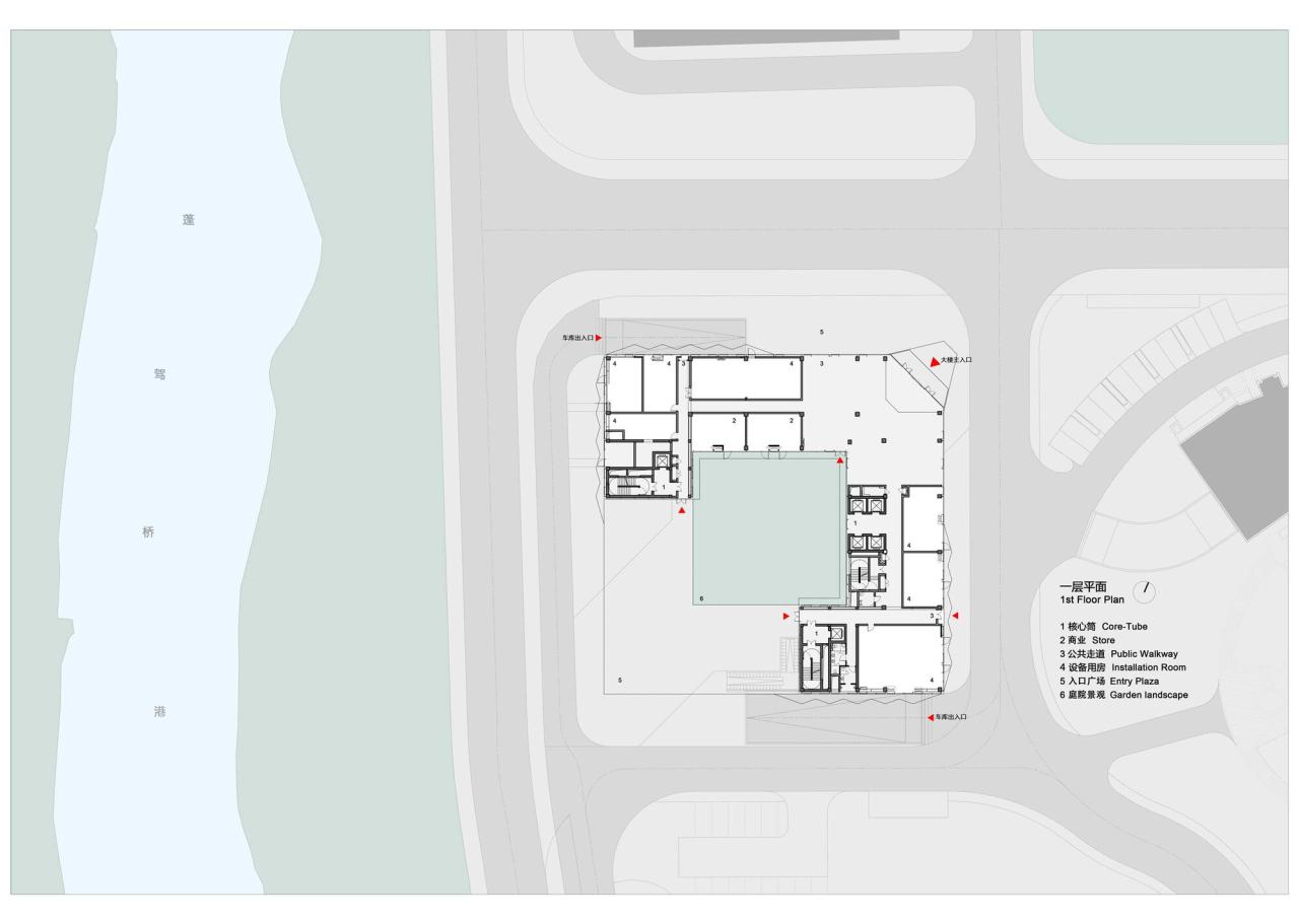 BIM建筑|杭州西溪深蓝 / GLA建筑设计 BIM建筑|杭州西溪深蓝 / GLA建筑设计