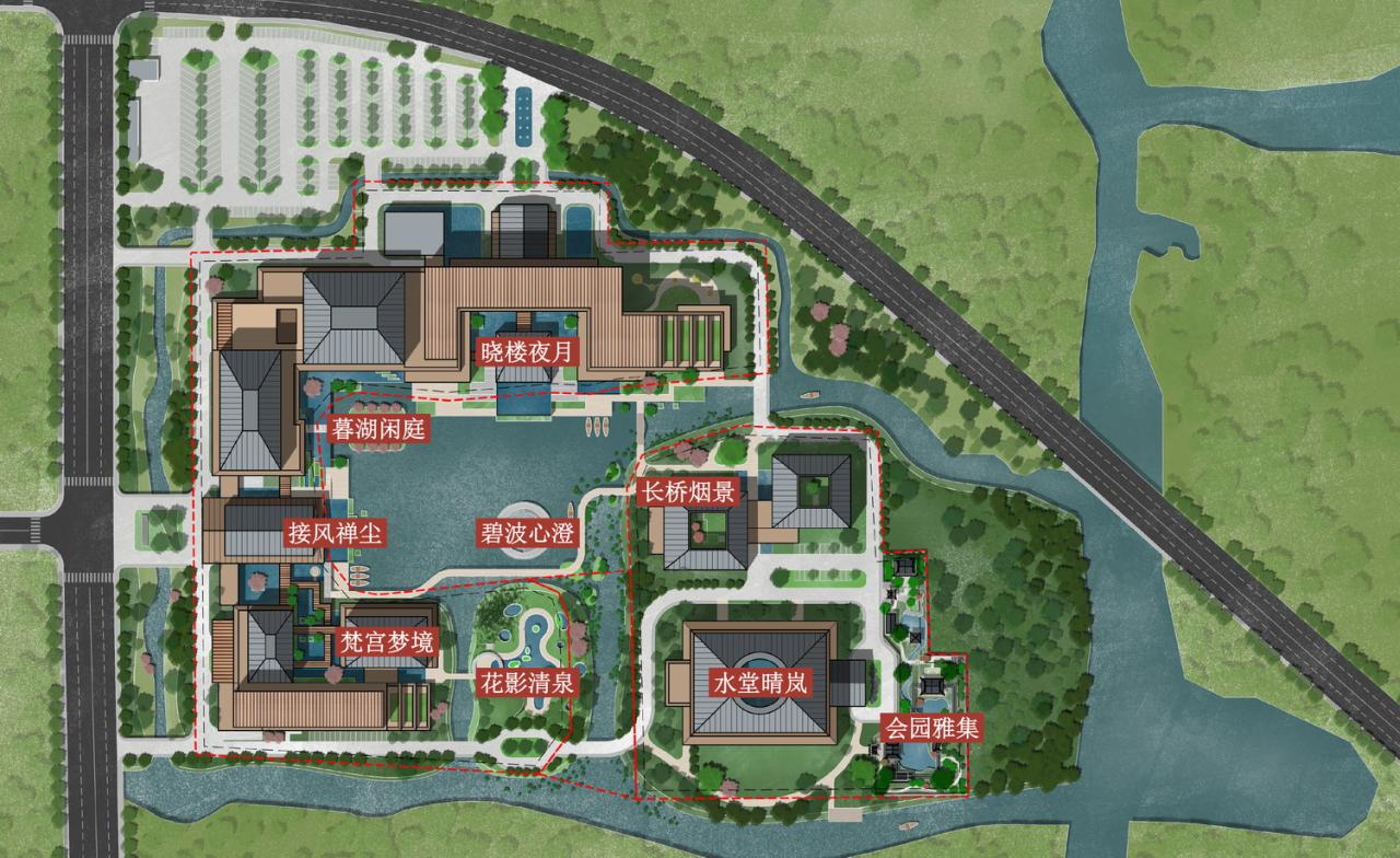 BIM建筑|湿地浮岛·溱湖宾馆 / 简和建筑 BIM建筑|湿地浮岛·溱湖宾馆 / 简和建筑