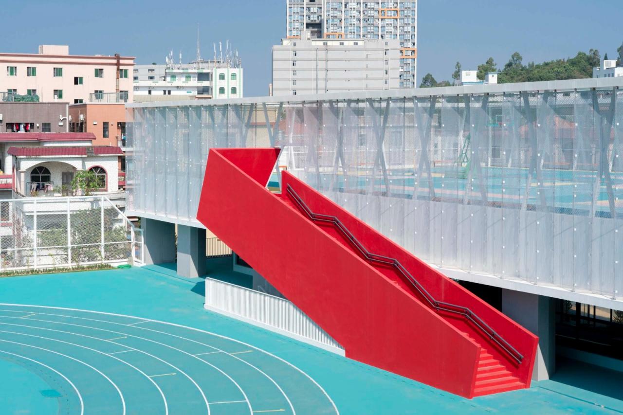 BIM建筑|龙江外国语学校附属小学改造(旺岗小学) / 竖梁社建筑 BIM建筑|龙江外国语学校附属小学改造(旺岗小学) / 竖梁社建筑