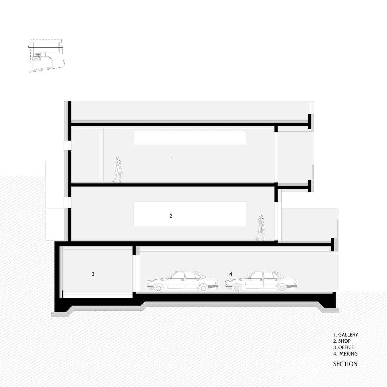 BIM建筑|通向街角的楼梯,Y2 综合大楼 / DAAL BIM建筑|通向街角的楼梯,Y2 综合大楼 / DAAL