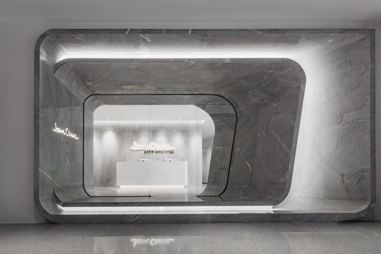 BIM建筑|数字水墨的有机生长:卓彦丽格医美诊所 / CAA室内新作 BIM建筑|数字水墨的有机生长:卓彦丽格医美诊所 / CAA室内新作