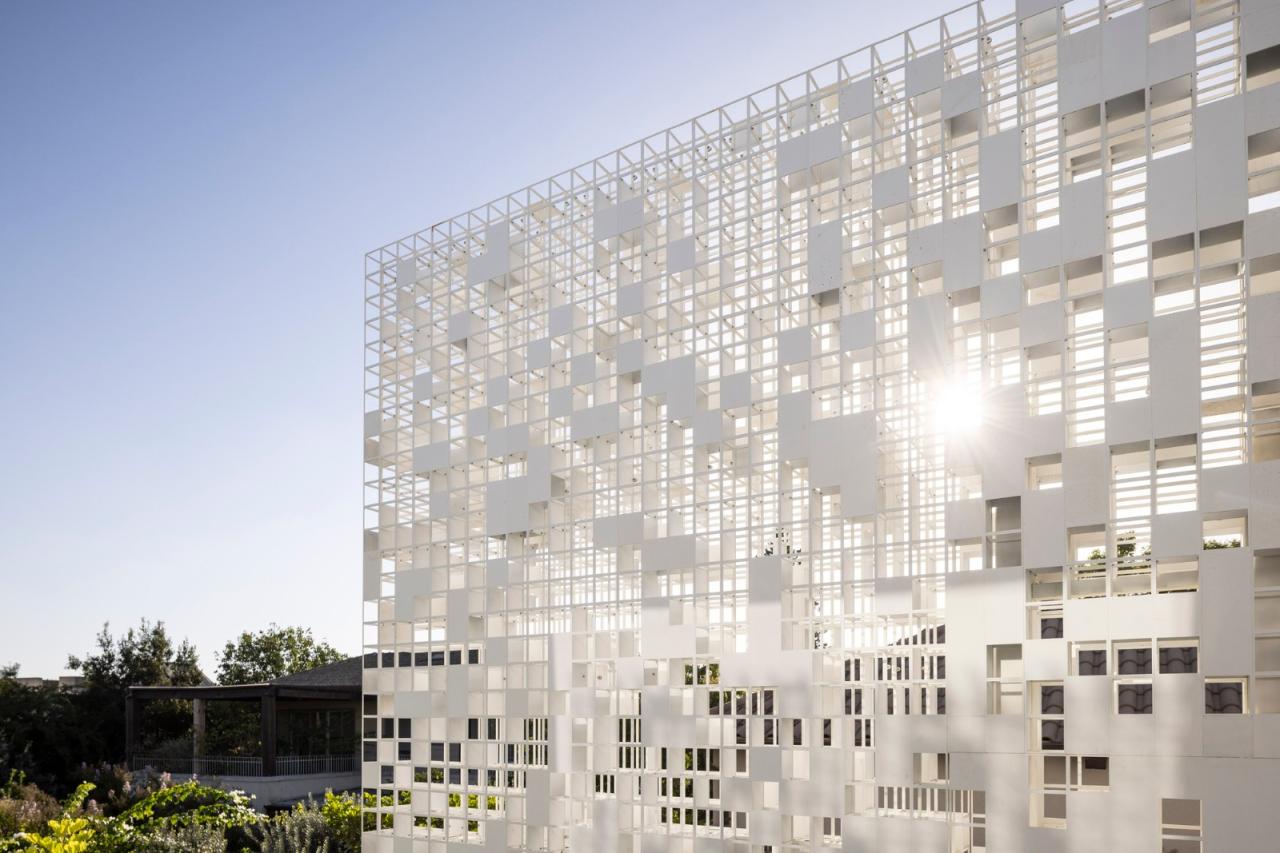 BIM建筑|一堵“逐渐消失”的墙,溶解像素屋 / Anderman Architects BIM建筑|一堵“逐渐消失”的墙,溶解像素屋 / Anderman Architects