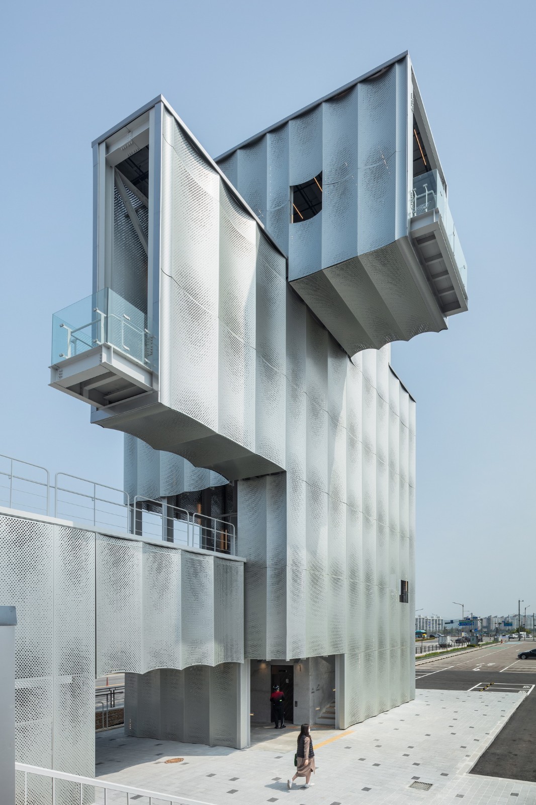 BIM建筑|穿孔板高阶用法,千高原观景台 / Emer-sys BIM建筑|穿孔板高阶用法,千高原观景台 / Emer-sys