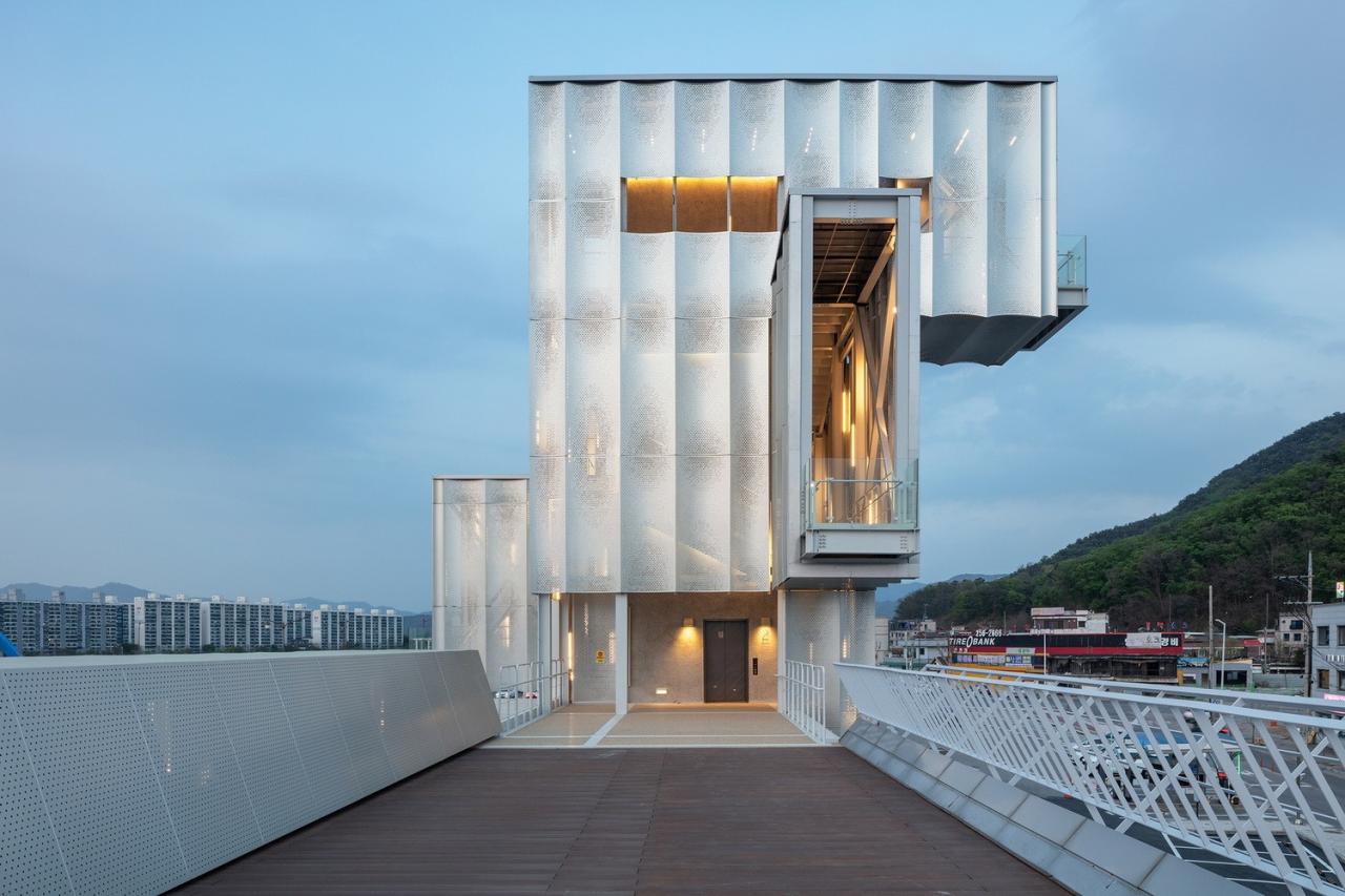 BIM建筑|穿孔板高阶用法,千高原观景台 / Emer-sys BIM建筑|穿孔板高阶用法,千高原观景台 / Emer-sys