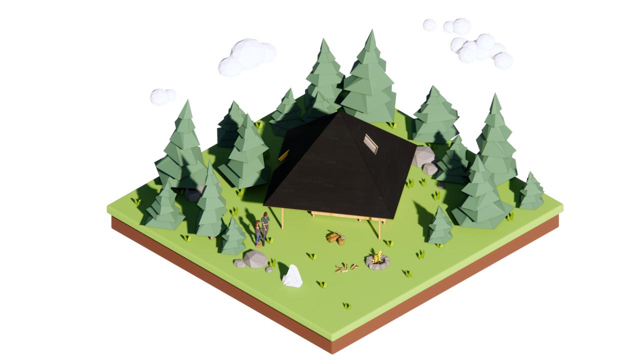 BIM建筑|荒野之家 #96# - 金字塔 / 个个世界 + 先进建筑实验室AaL BIM建筑|荒野之家 #96# - 金字塔 / 个个世界 + 先进建筑实验室AaL