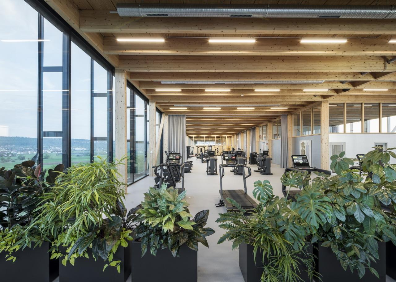 BIM建筑|空中健身,通快集团运动中心 / Barkow Leibinger BIM建筑|空中健身,通快集团运动中心 / Barkow Leibinger