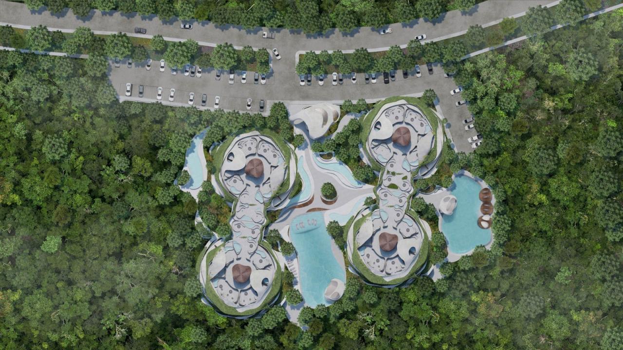 BIM建筑|“雕塑住宅”,首个图卢姆住宅项目 / AZULIK and Roth Architecture BIM建筑|“雕塑住宅”,首个图卢姆住宅项目 / AZULIK and Roth Architecture