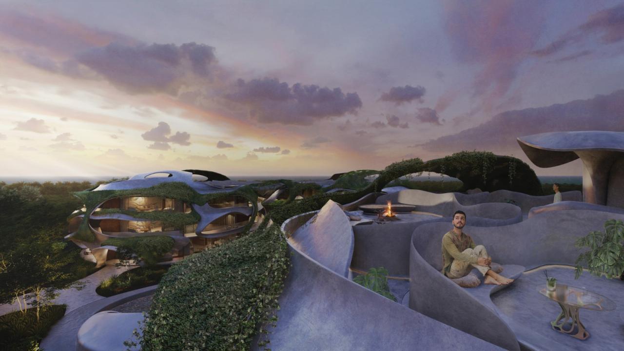 BIM建筑|“雕塑住宅”,首个图卢姆住宅项目 / AZULIK and Roth Architecture BIM建筑|“雕塑住宅”,首个图卢姆住宅项目 / AZULIK and Roth Architecture