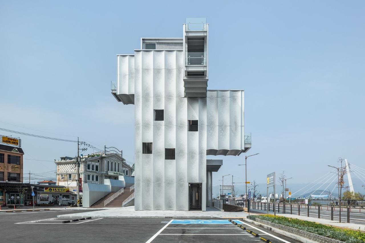 BIM建筑|穿孔板高阶用法,千高原观景台 / Emer-sys BIM建筑|穿孔板高阶用法,千高原观景台 / Emer-sys