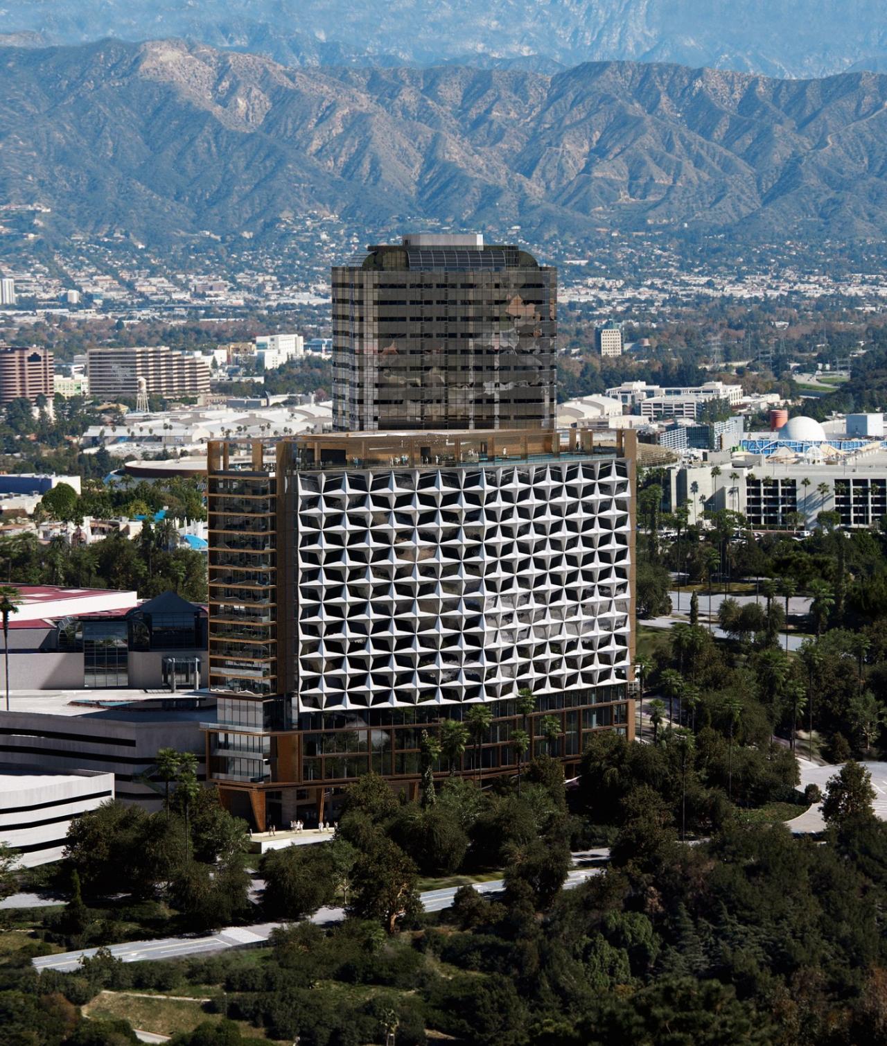 BIM建筑|洛杉矶环球影城希尔顿酒店扩建 / 朱培栋-line+建筑事务所 BIM建筑|洛杉矶环球影城希尔顿酒店扩建 / 朱培栋-line+建筑事务所